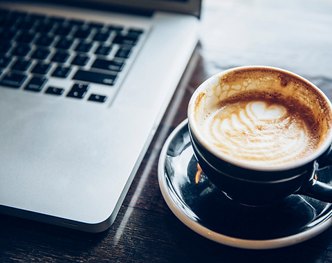 Laptop & Coffee